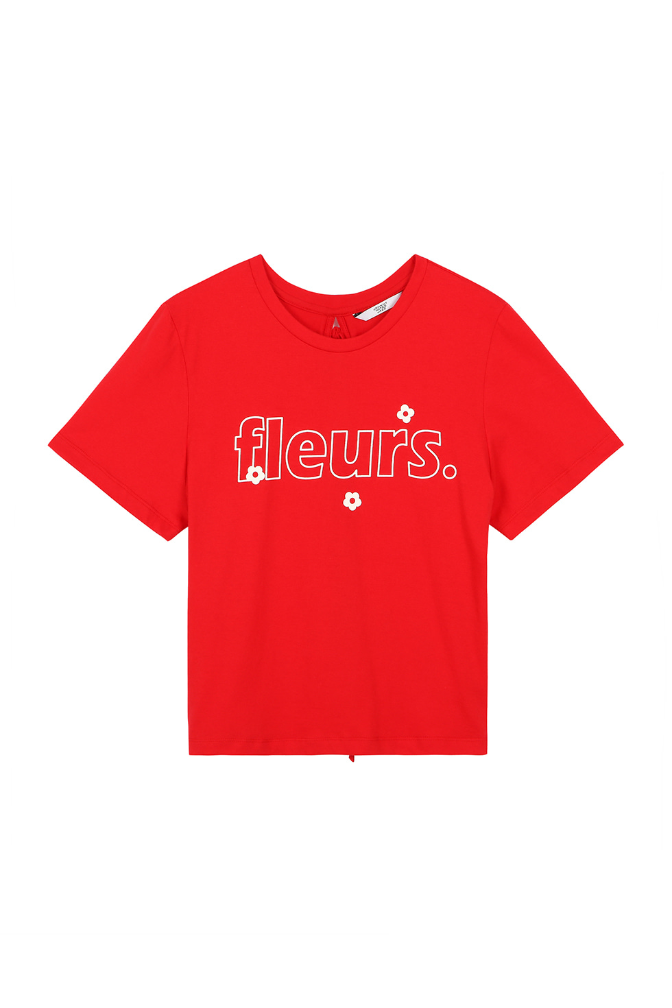 FLEURS T-SHIRTS - RED