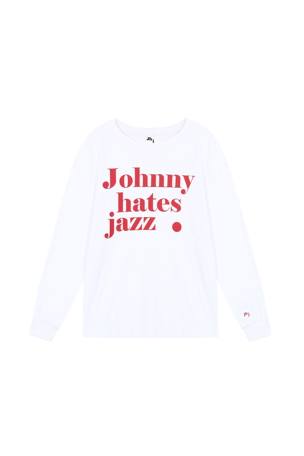 JHZ LONG SLEEVES T-SHIRTS - WHITE
